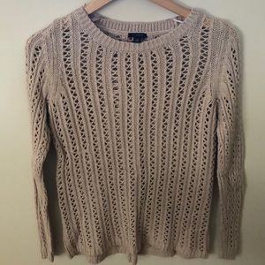 Ann Taylor sweater, khaki/tan, medium
